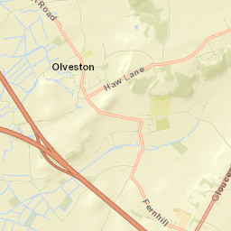 Olveston Street Map