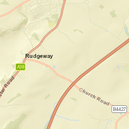 Hazel Lane, Bristol, South Gloucestershire, UK Street Map