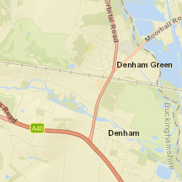 Denham Street Map