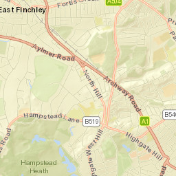 81 Swain's Ln, London, Greater London N6 6PJ, UK Street Map