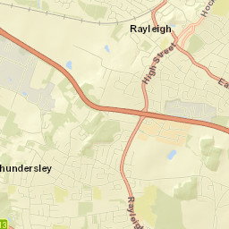 Rayleigh Street Map