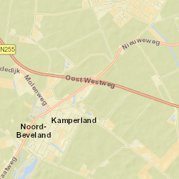 Kamperland Street Map