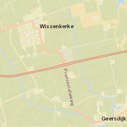 Wissenkerke Street Map