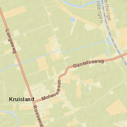 Kruisland Street Map