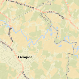 Liempde Street Map