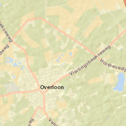 Overloon Street Map