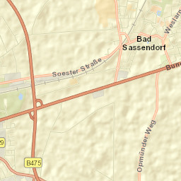 Bad Sassendorf Street Map
