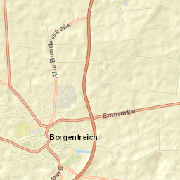 Borgentreich Street Map