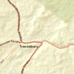 Trendelburg Street Map