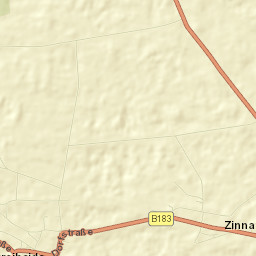 Zinna Street Map