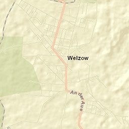 Welzow Street Map