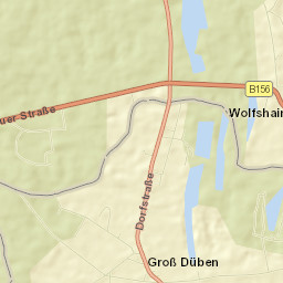 Groß Düben Street Map