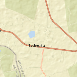 Tschernitz Street Map