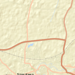 Szprotawa Street Map