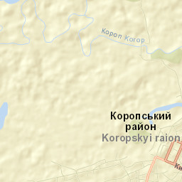 Korop Street Map
