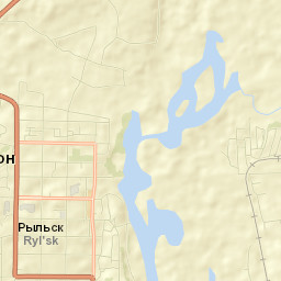 Ryl’sk Street Map