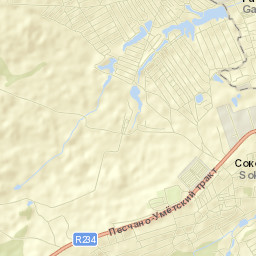 Sokolovyy Street Map