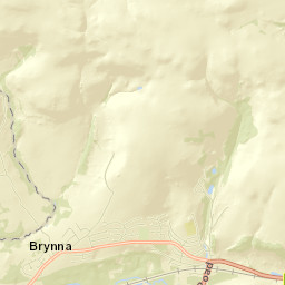 Llanharan Street Map