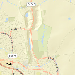 Chipping Sodbury Street Map