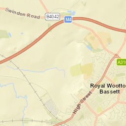 8 Vale View, Royal Wootton Bassett, Swindon Street Map