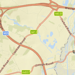 Iver Heath Street Map
