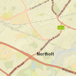 Northolt Street Map
