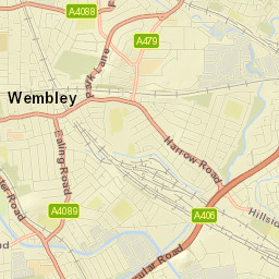 Royal Route, Wembley, Greater London HA9 Street Map