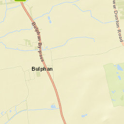 Bulphan Street Map