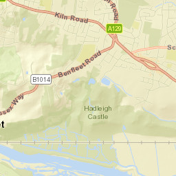 Hadleigh Street Map
