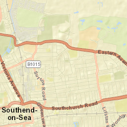 Southchurch Village Street Map