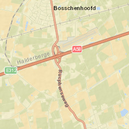 Bosschenhoofd Street Map