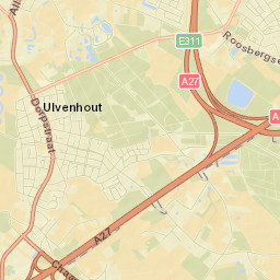 Ulvenhout Street Map