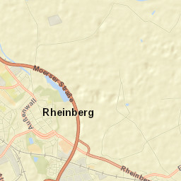 Rheinberg Street Map