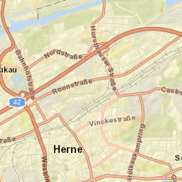 Herne Street Map