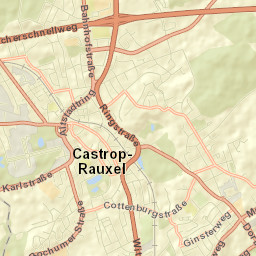 Castrop-Rauxel Street Map