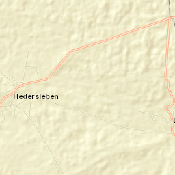 Hedersleben Street Map