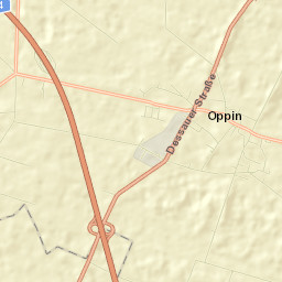 Oppin Street Map