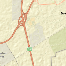 Brehna Street Map