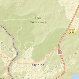 Łęknica Street Map