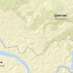 Shilovo Street Map