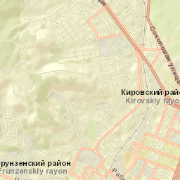 Saratov Street Map