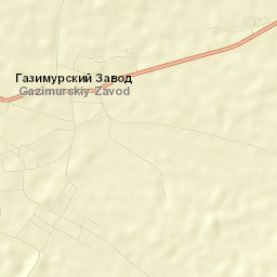 Gazimuro-Zavodskiy Rayon Street Map