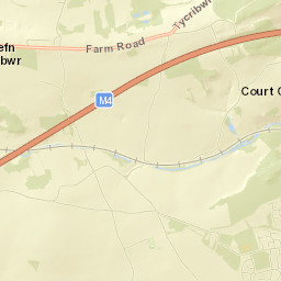 Farm Road, Cefn Cribwr, Bridgend CF32 0HB Street Map