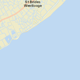 Beach Rd, Newport NP10, UK Street Map