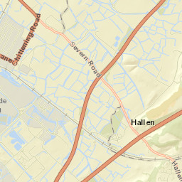 Lawrence Weston Road, Bristol, City of Bristol Street Map