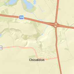 Chiseldon Street Map