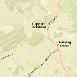 Rotherfield Peppard Street Map