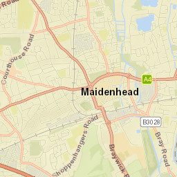 Maidenhead Street Map