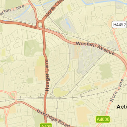 Acton Street Map