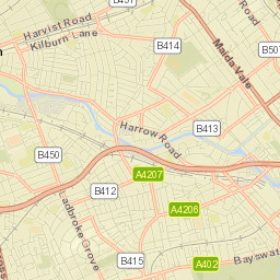 Bayswater Street Map